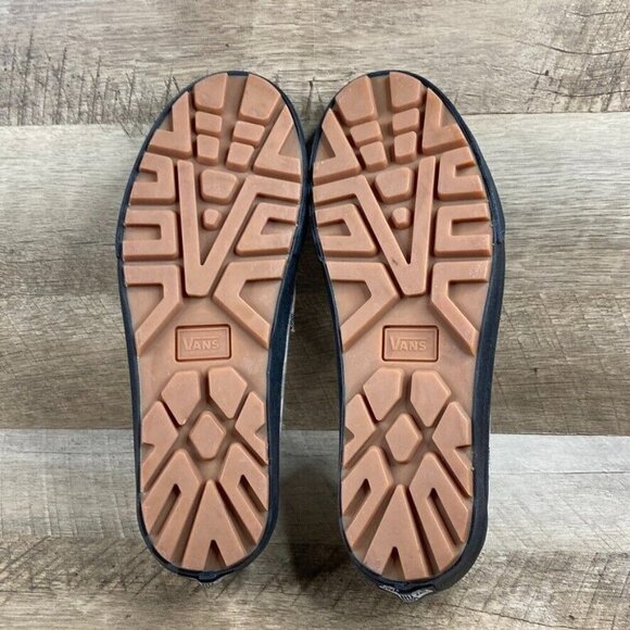 VANS Style 53 Plaid Khaki Slip On Chunky Shoes Loafers Women's Size 9.5 NEW - Picture 8 of 9